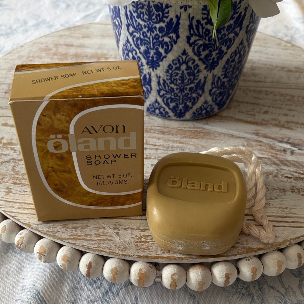 Vintage Avon Oland Soap on a Rope NEW